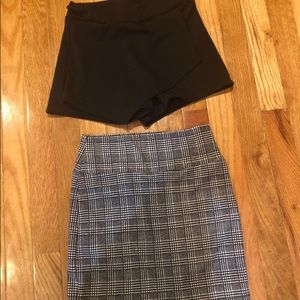 Two skirts. One envelope one regular